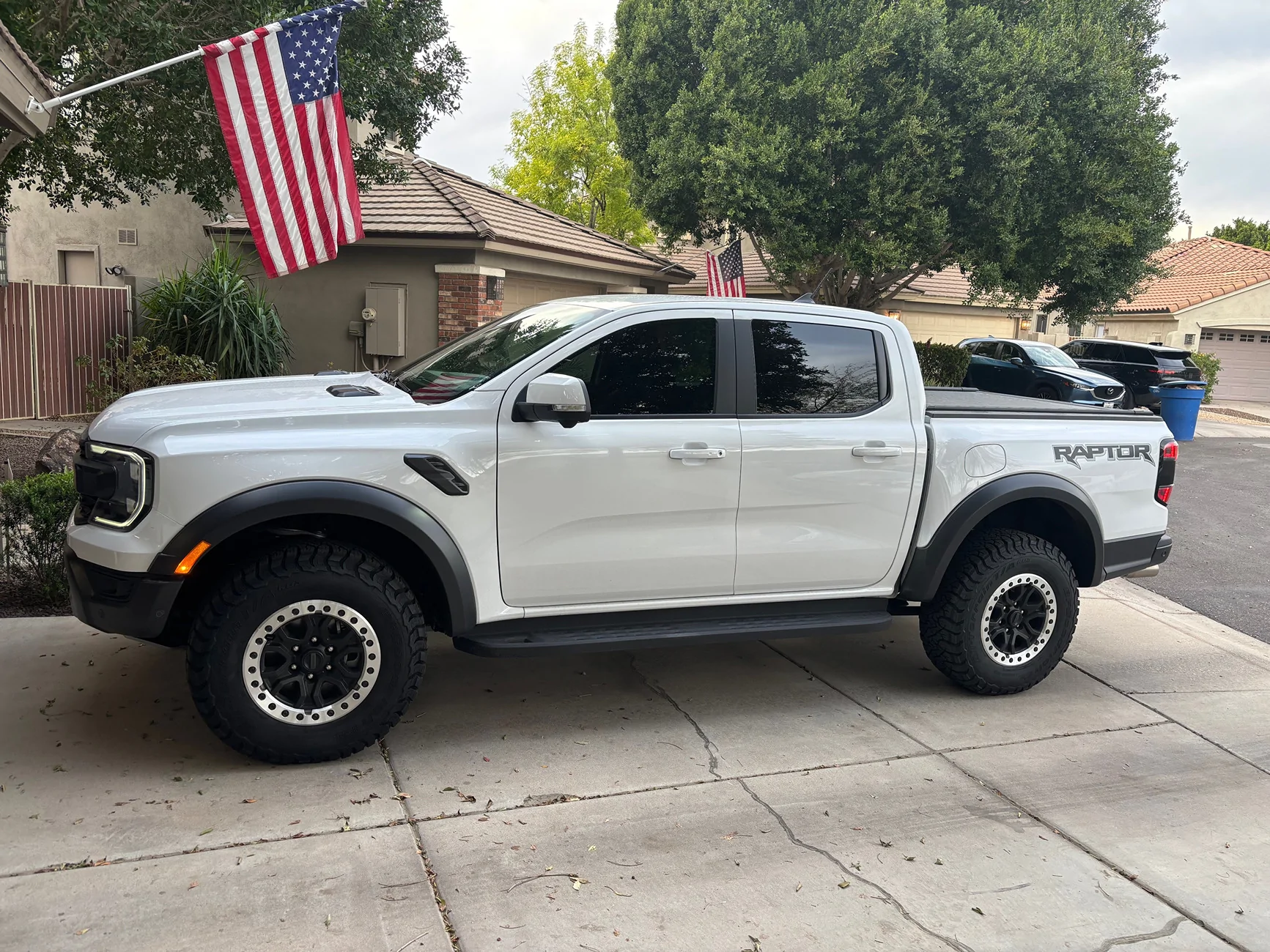 Ford Ranger Cat & mouse with a F-150 Raptor R IMG_3083