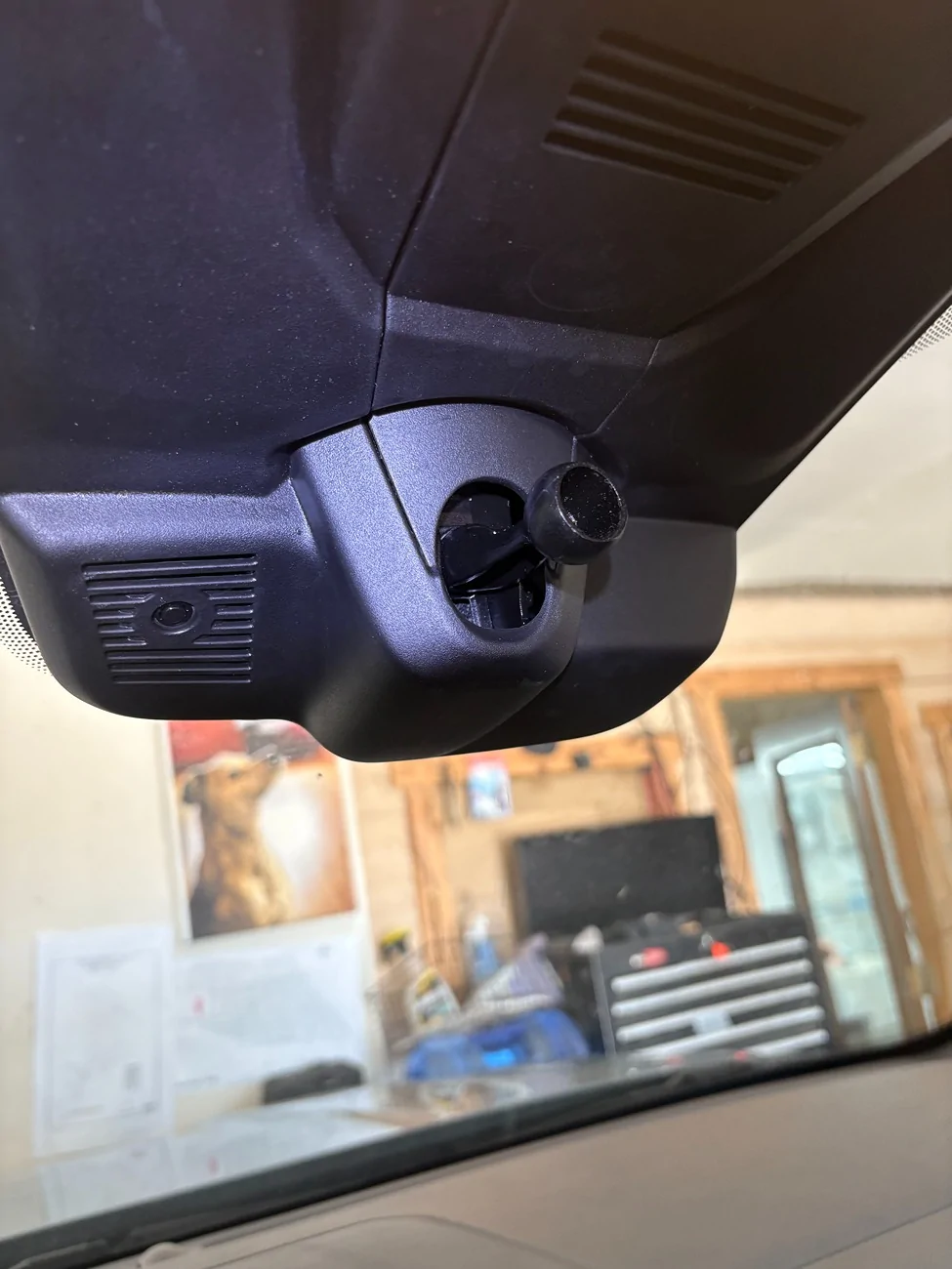 Ford Ranger Question to Wolfbox dash cam installers  who used Mirror Bracket Mount #48 IMG_0613