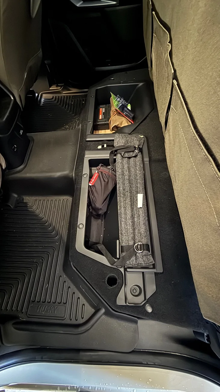 Ford Ranger Cutting a hole in the truck bed for a storage cubby. Has anyone done this? IMG_0251