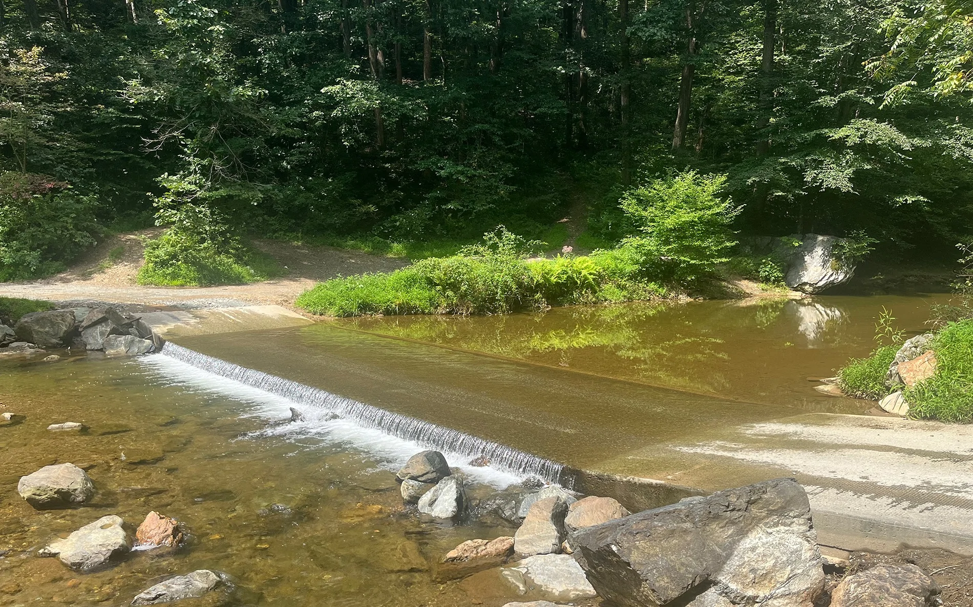 Ford Ranger Fishing Creek Nature Preserve - PA crossing2