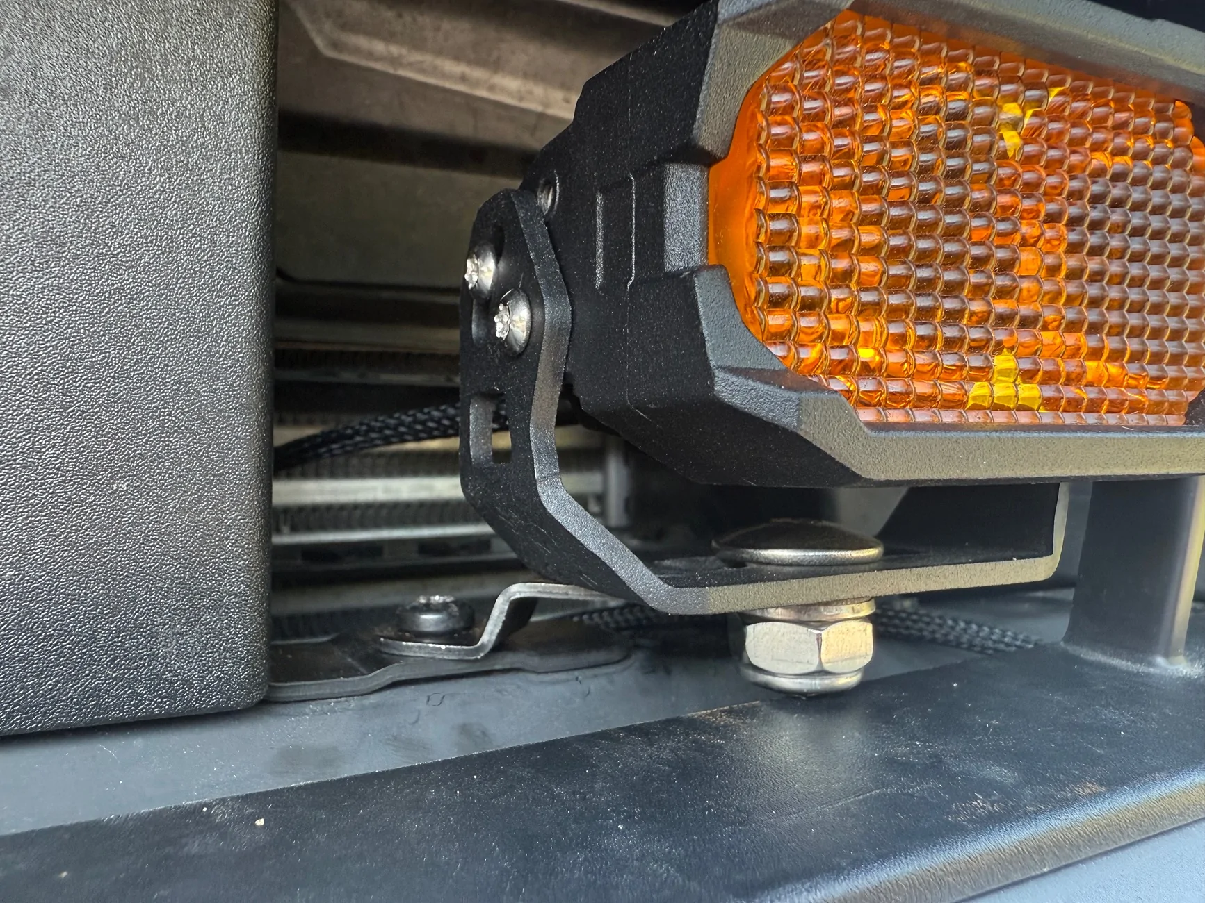 Ford Ranger Lower valance aux fog lights installed on 2025 Ranger XLT IMG_1822