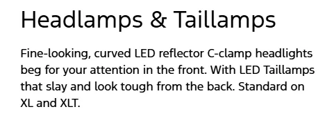 Ford Ranger Why are we getting half a taillight? LED