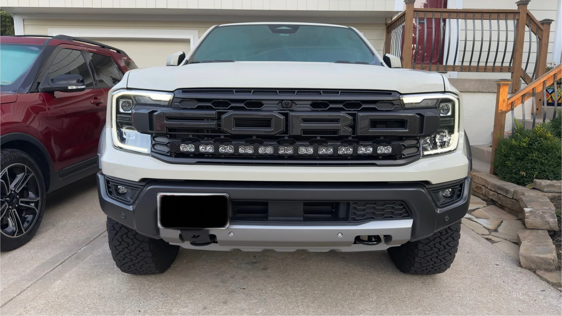 Ford Ranger M&R 40" Light Bar Pro (Ranger Raptor) installed IMG_5099