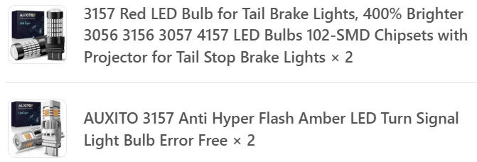 Ford Ranger Upgrading rear turn signals and brake lights to LED 1755810561960-wv