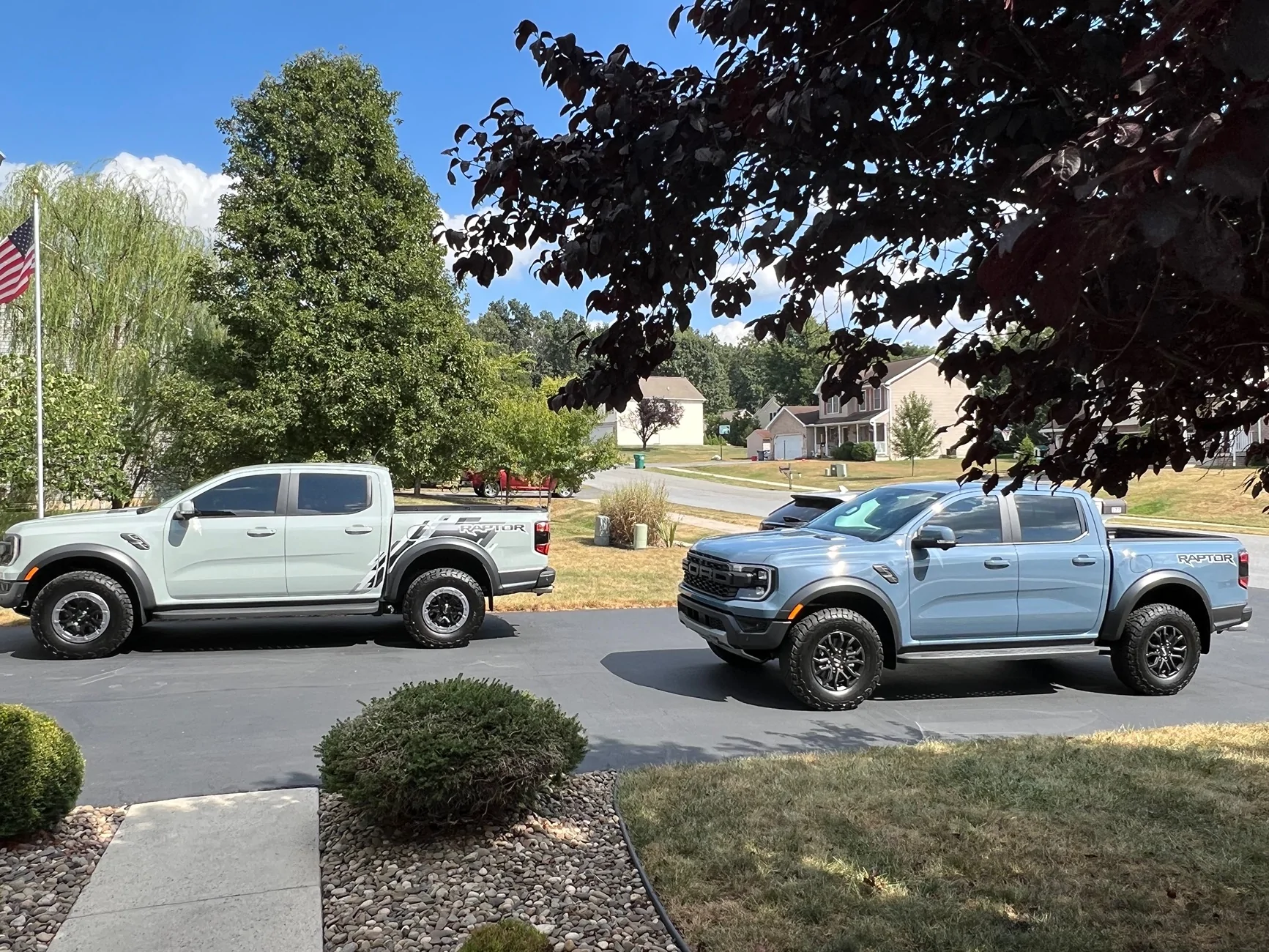 Ford Ranger His & Hers Raptors IMG_4945