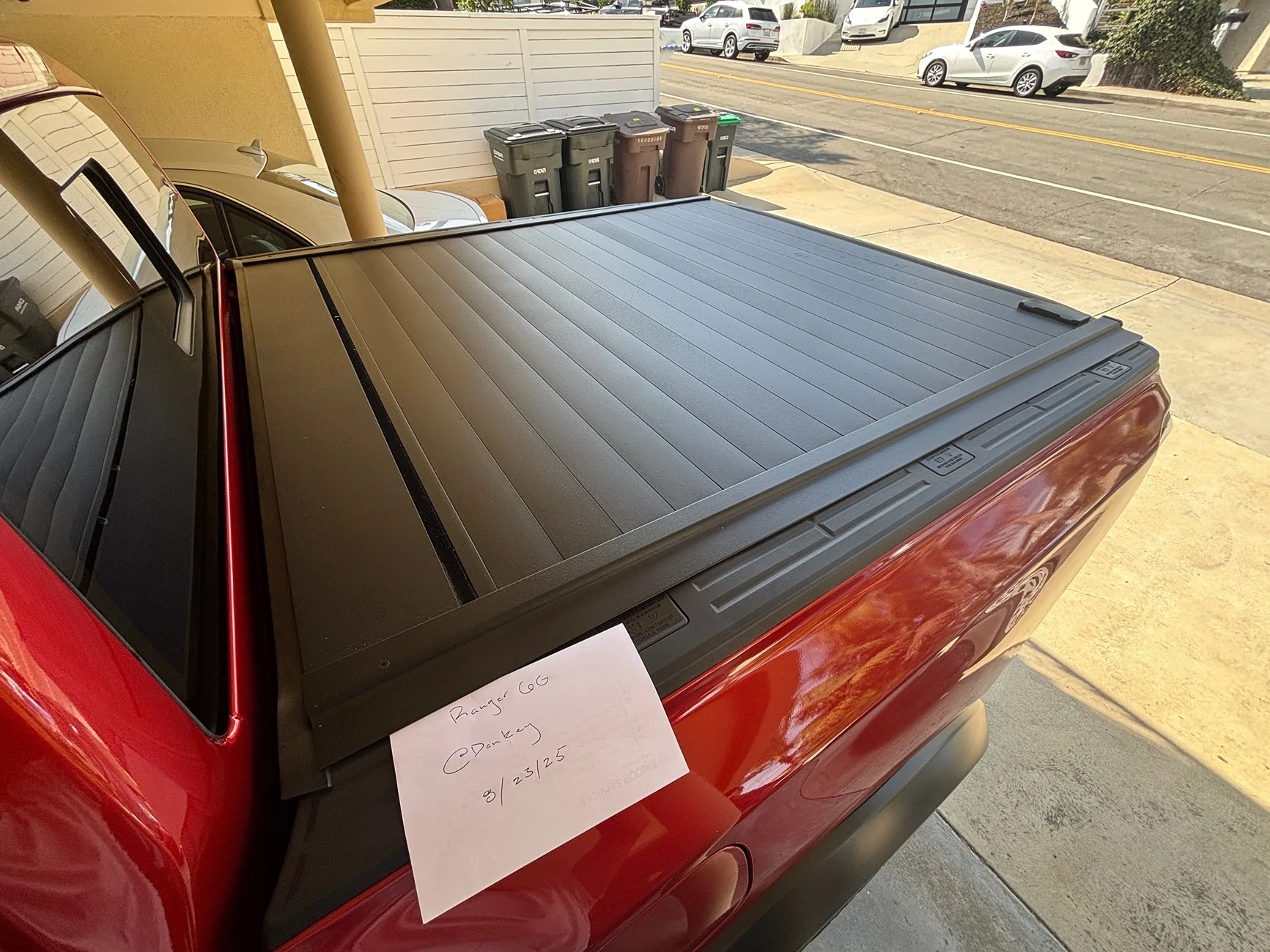 Ford Ranger Retrax OneMX Bed Cover - Southern California IMG_7904
