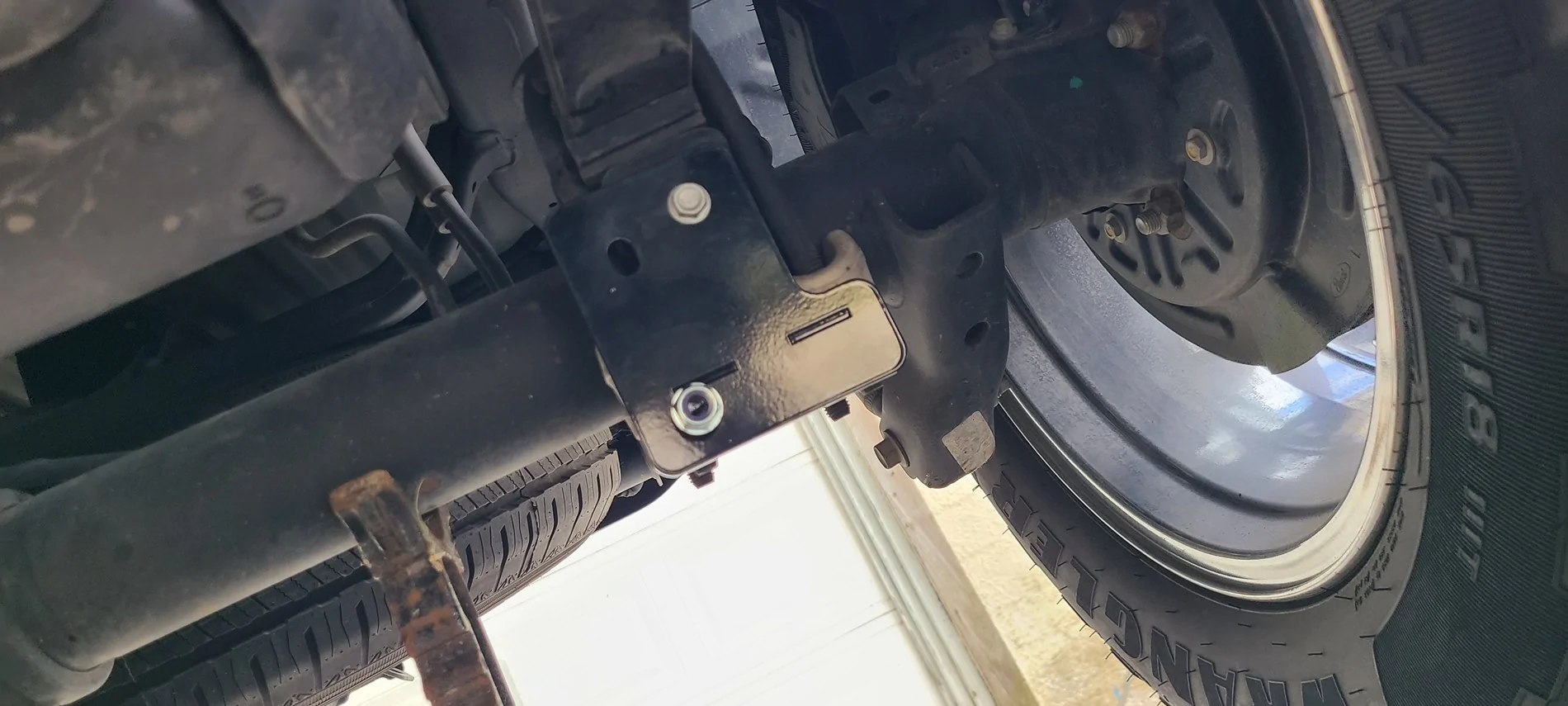 Ford Ranger Installing a rear sway bar on a 6g ranger 20250825_122246