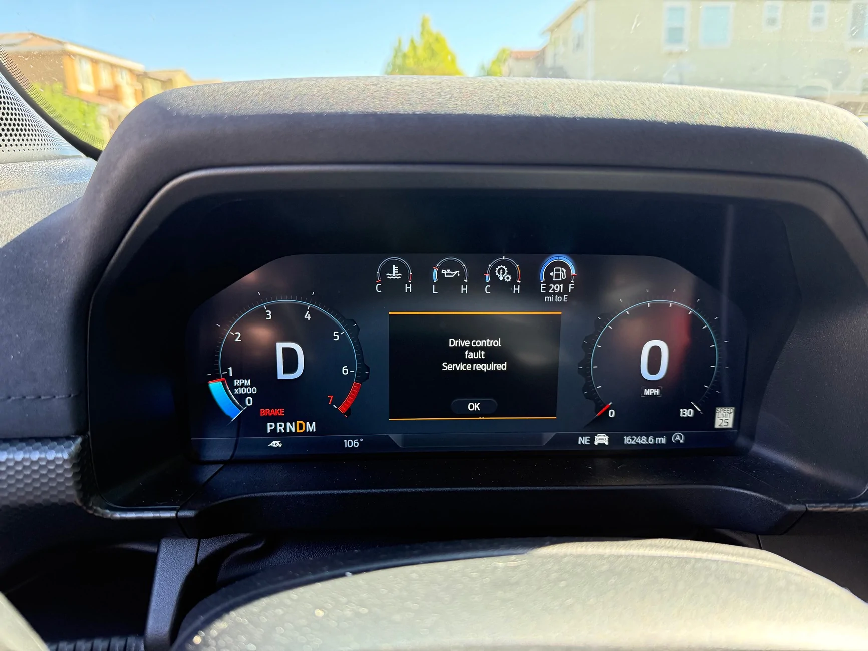 Ford Ranger Do not buy one Drive Control Fault