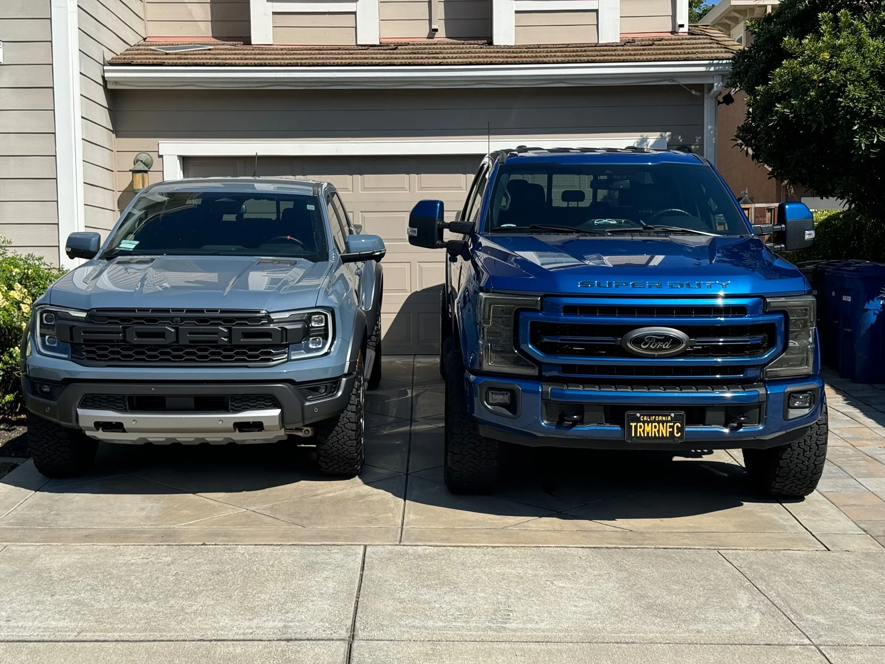 Ford Ranger Anyone switching from a RR to a Super Duty Tremor? RR and Tremor