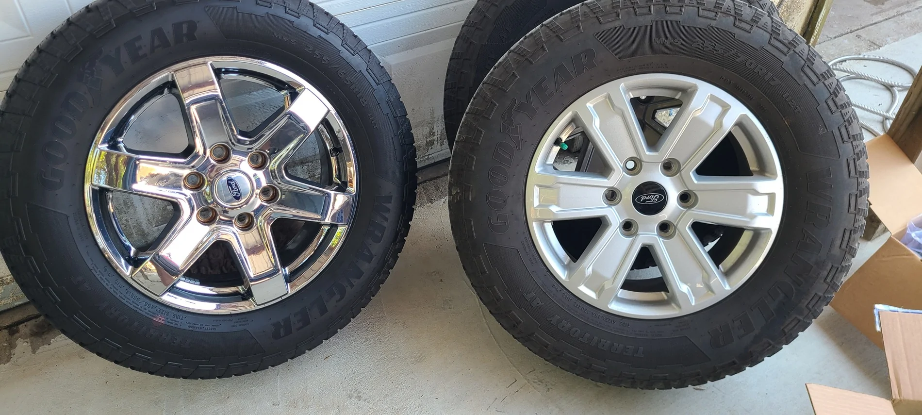 Ford Ranger Just bought a 2024 Ranger XLT with FX4 and curious about tire size upgrades 20250821_153121