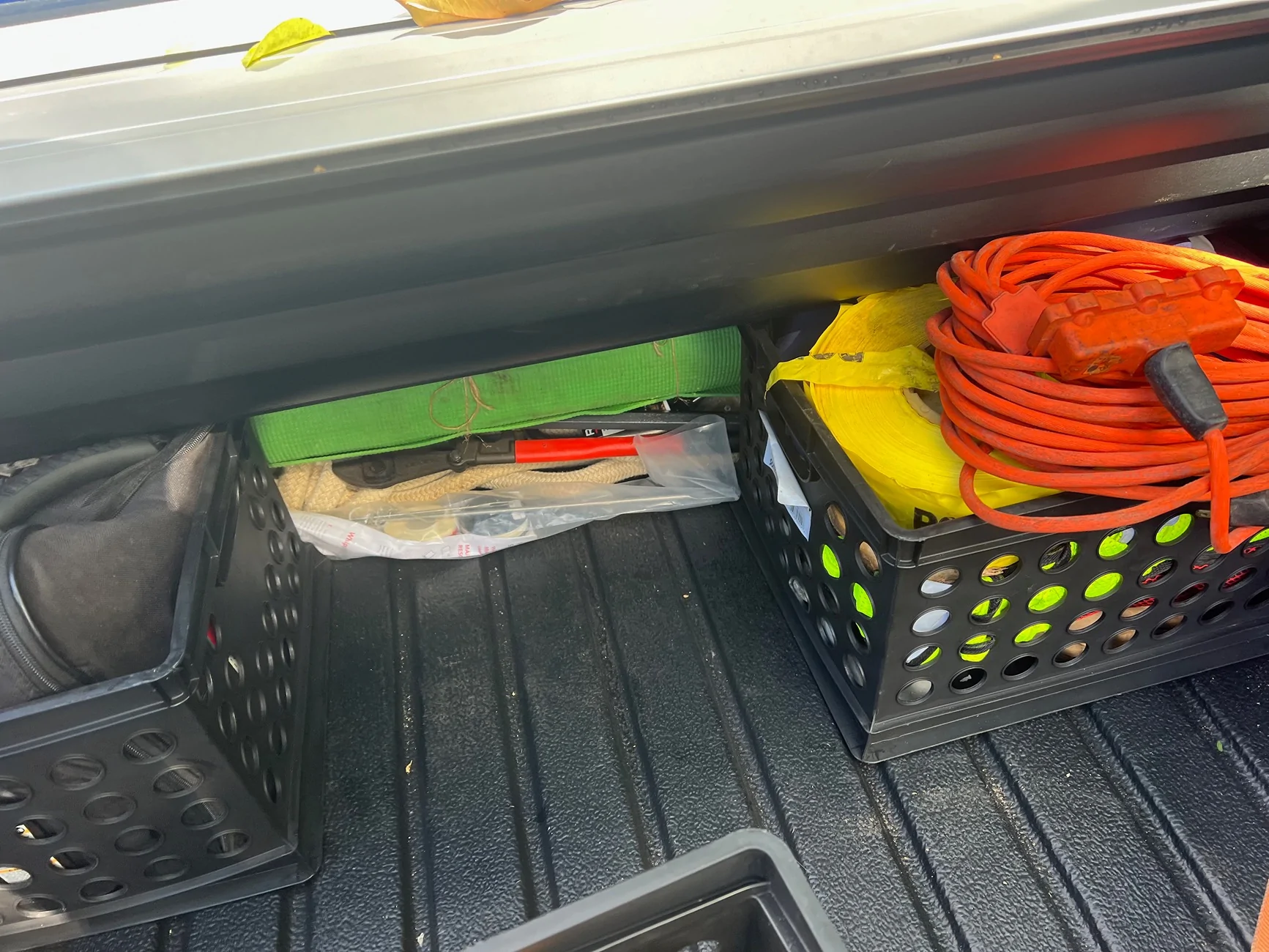 Ford Ranger Boxes to fit under roller shutter housing IMG_1317