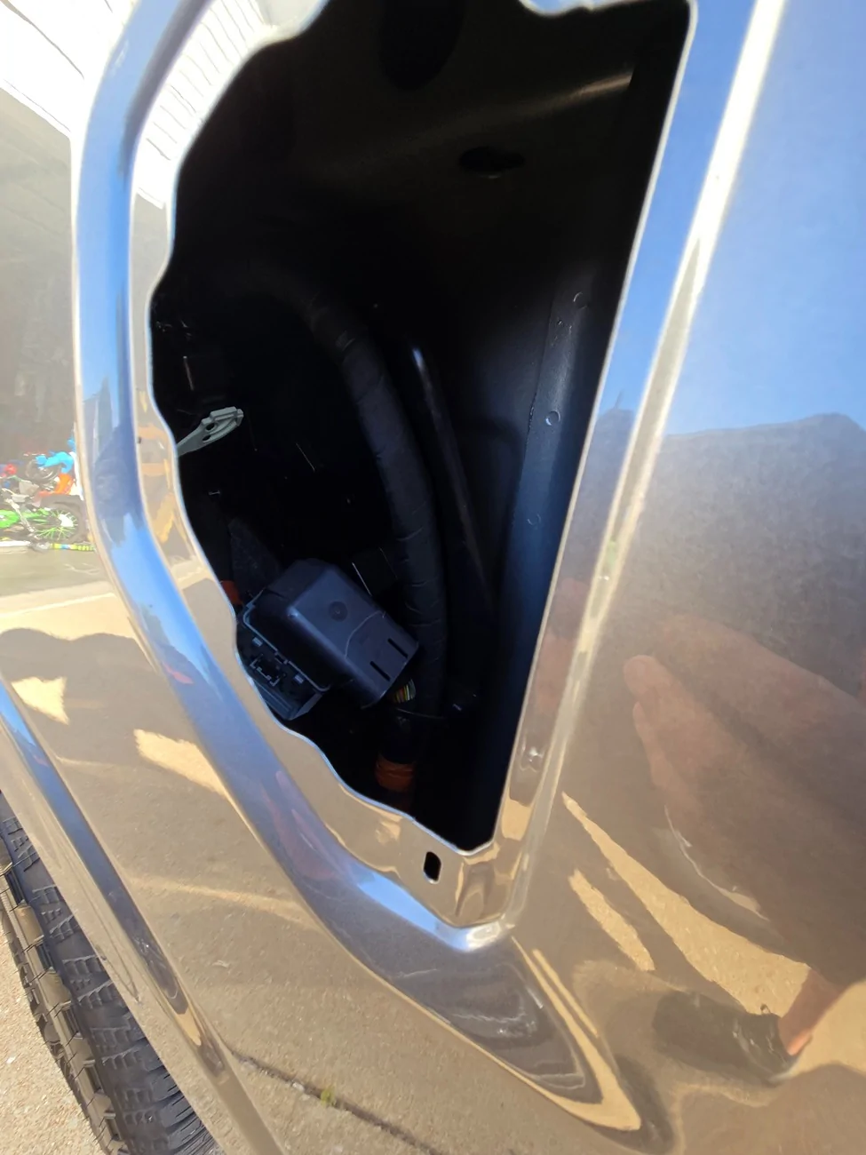 Ford Ranger Air Design Fender Vents installed on 2025 Lariat 20250829_171246