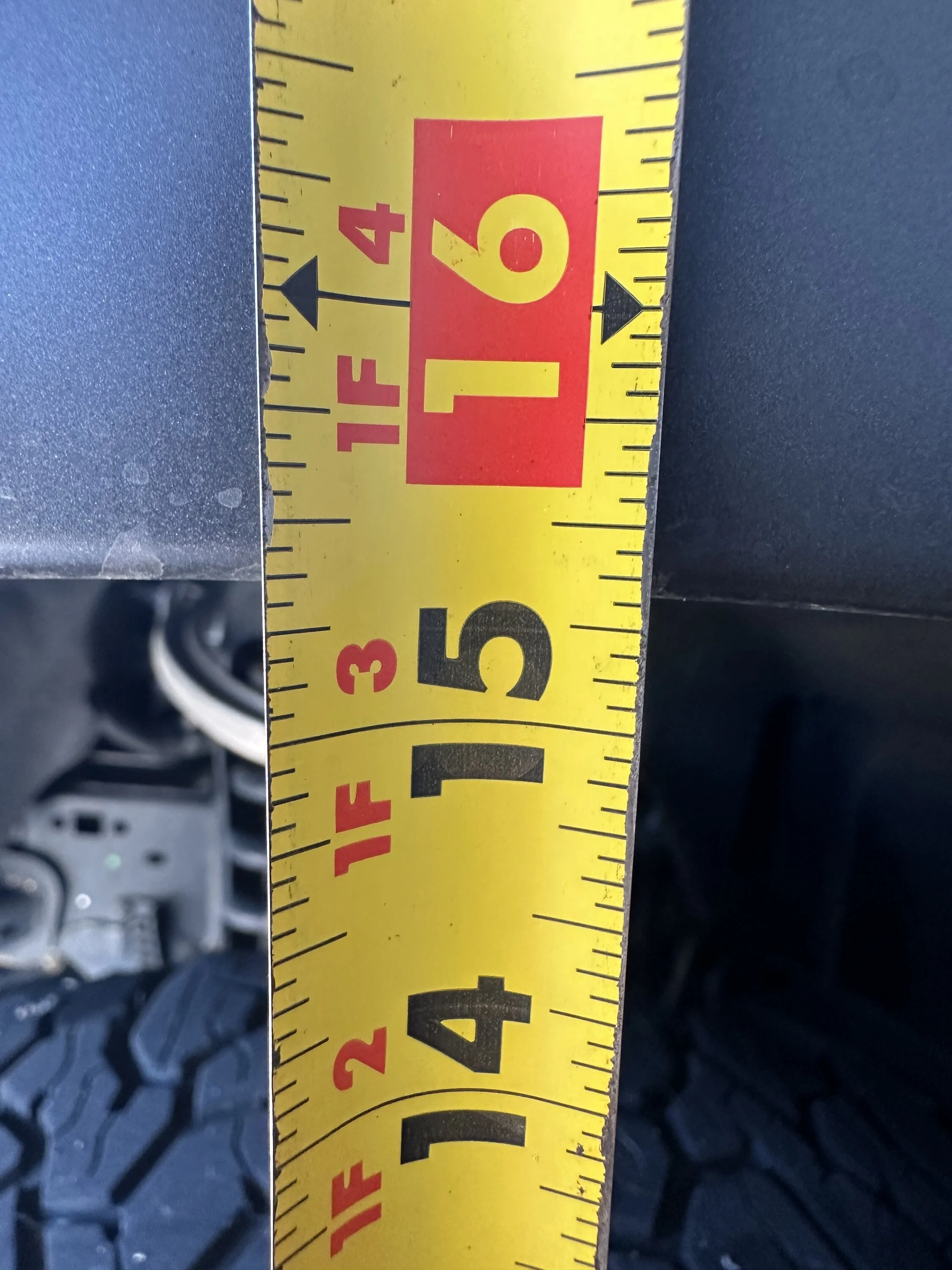 Ford Ranger 2.5” level with rake. IMG_2836