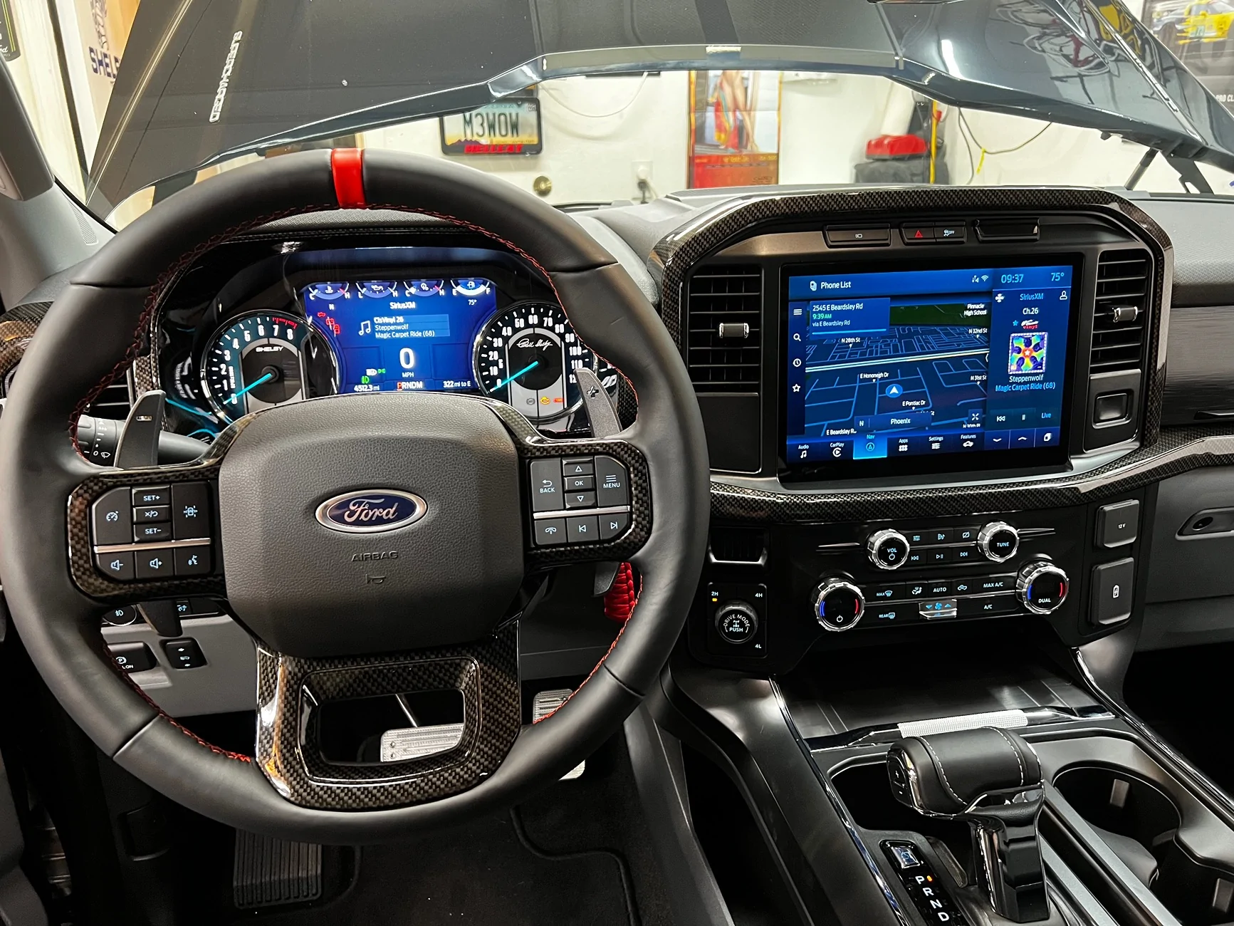 Ford Ranger New to the 6G community, steering wheel cover installed pics! IMG_1356