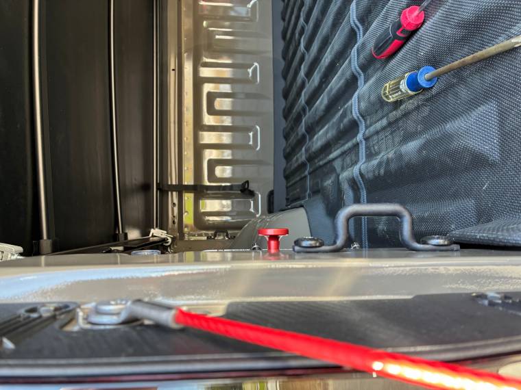 Ford Ranger Fire Extinguisher Mount for Bed - Custom 3D Print phpHvjcZdPM