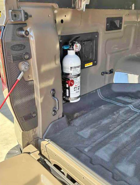 Ford Ranger Fire Extinguisher Mount for Bed - Custom 3D Print php1jmmZTPM