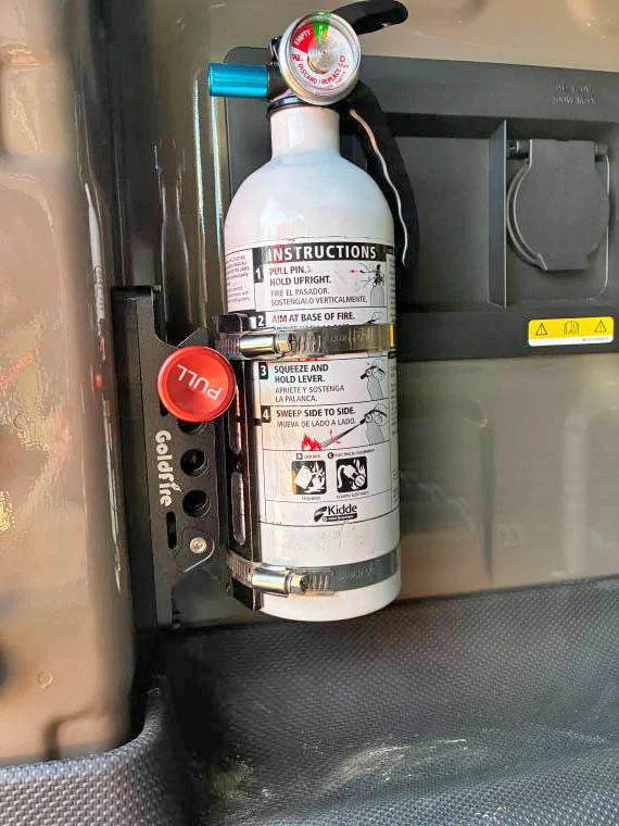 Ford Ranger Fire Extinguisher Mount for Bed - Custom 3D Print phpnEjt4iPM