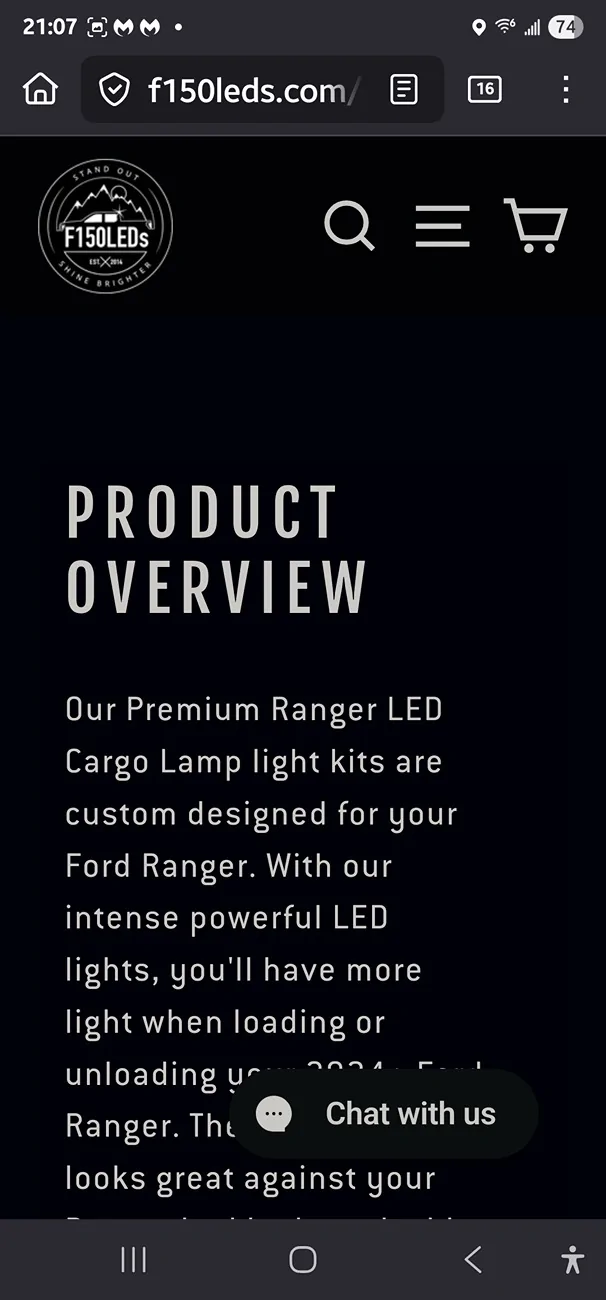 Ford Ranger high mount cargo light & 3rd brake light Screenshot_20250831_210741_Firefox