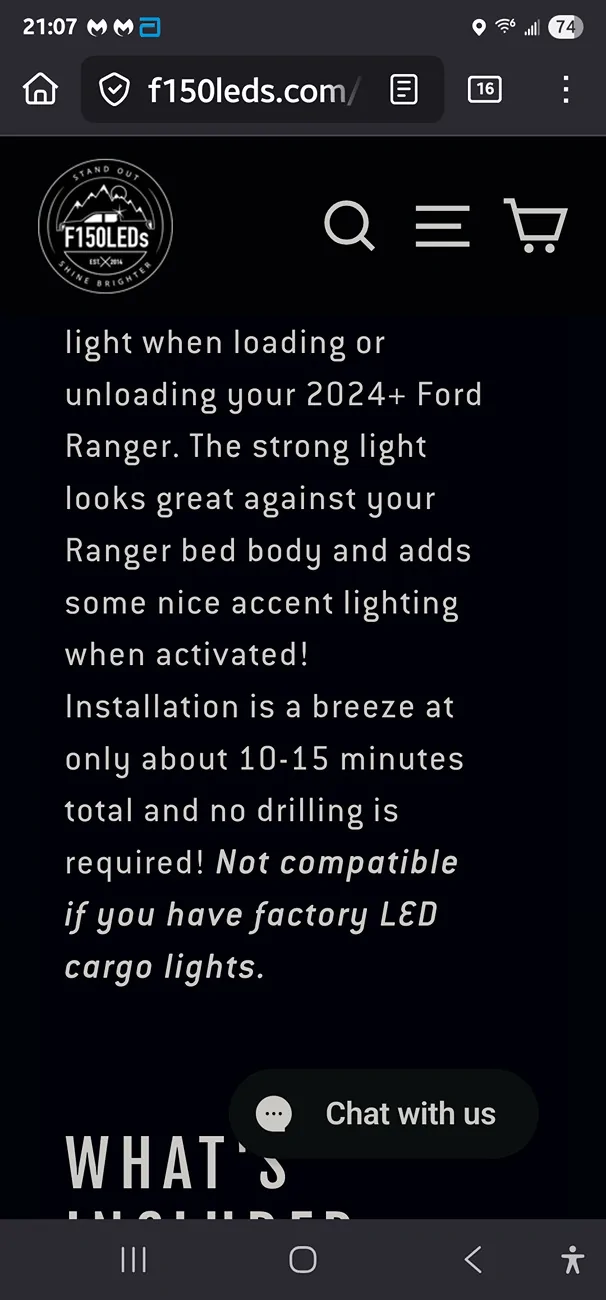 Ford Ranger high mount cargo light & 3rd brake light Screenshot_20250831_210731_Firefox