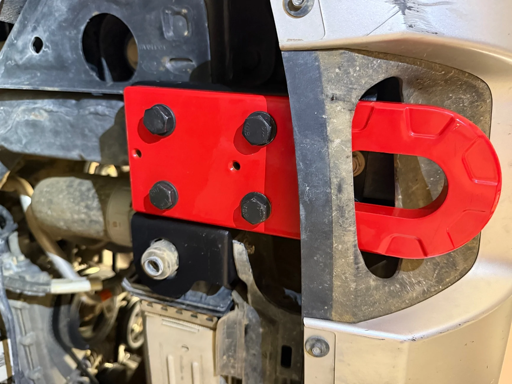 Rival 4X4 Recovery Points installed | Ranger6G - 2024+ Ranger & Raptor ...