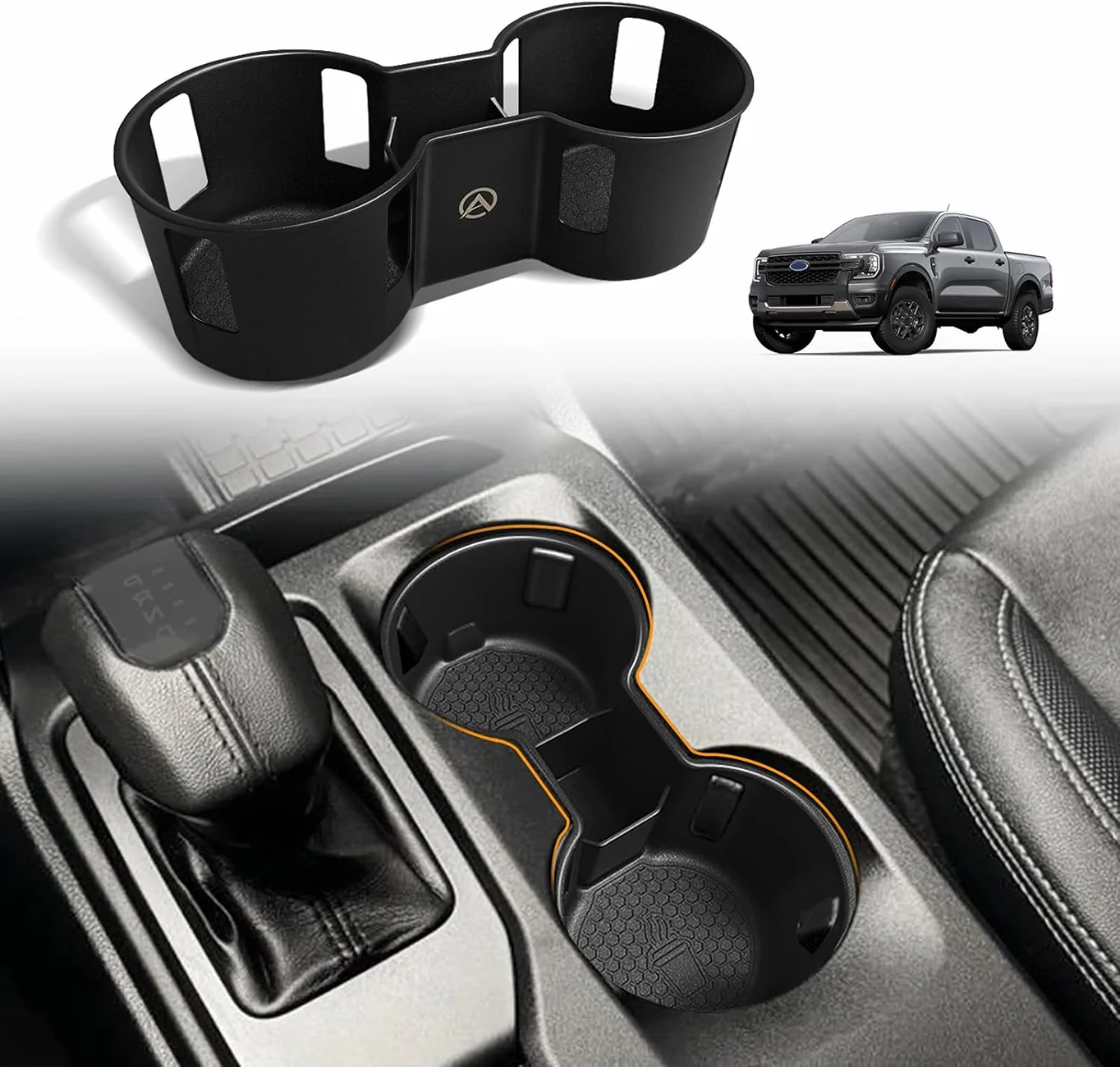 Ford Ranger 🚙✨ New Arrival | Muslogy Cup Holder Insert for 2024+ Ford Ranger ✨🚙 1756722962475-zf