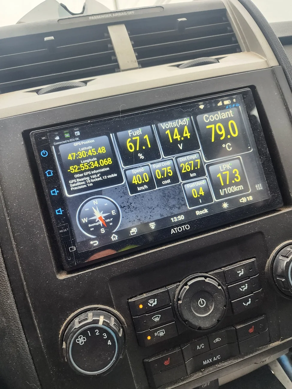 Ford Ranger Add a transmission cooler to tow Casita Camper? 20231028_134912