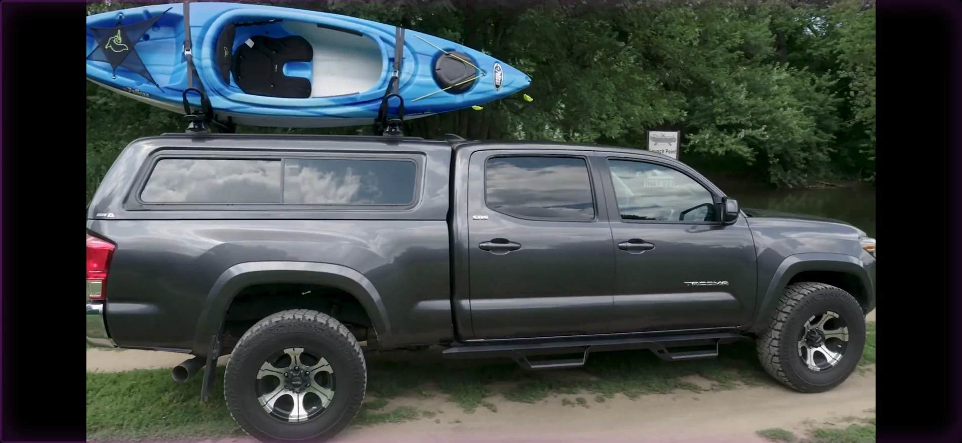 Ford Ranger 2025 XLT with a A.R.E. CX Classic truck cap installed Screenshot_20250421_114847_YouTu