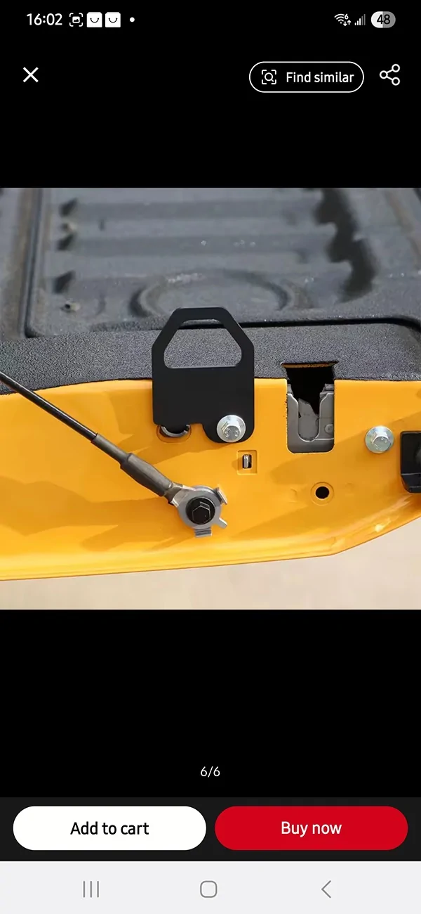Ford Ranger Tailgate Anchor Point - Options? Screenshot_20250901_160232_AliExpress