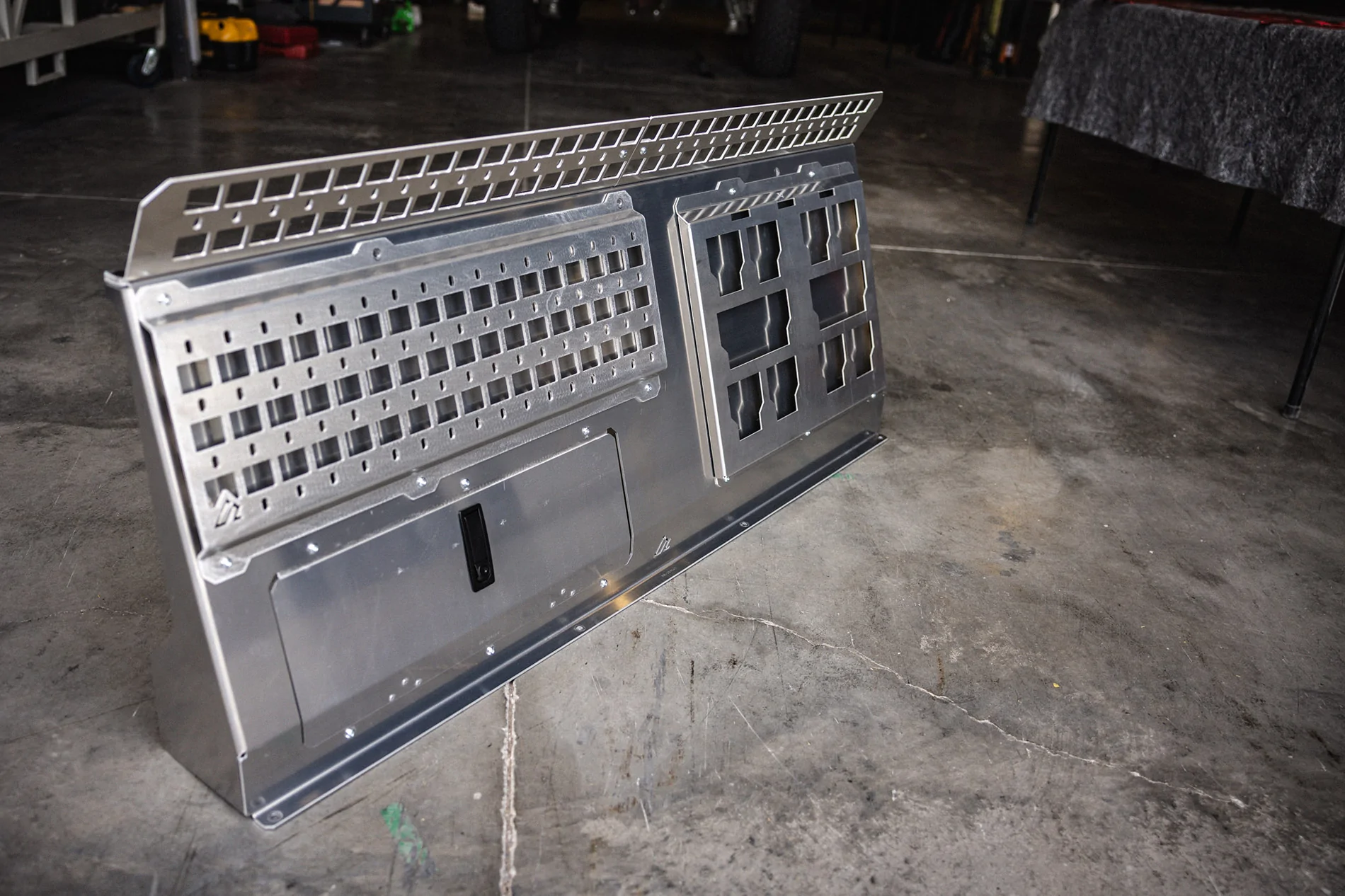 Ford Ranger Rear Seat Delete - Upper MOLLE Shelf-4.webp