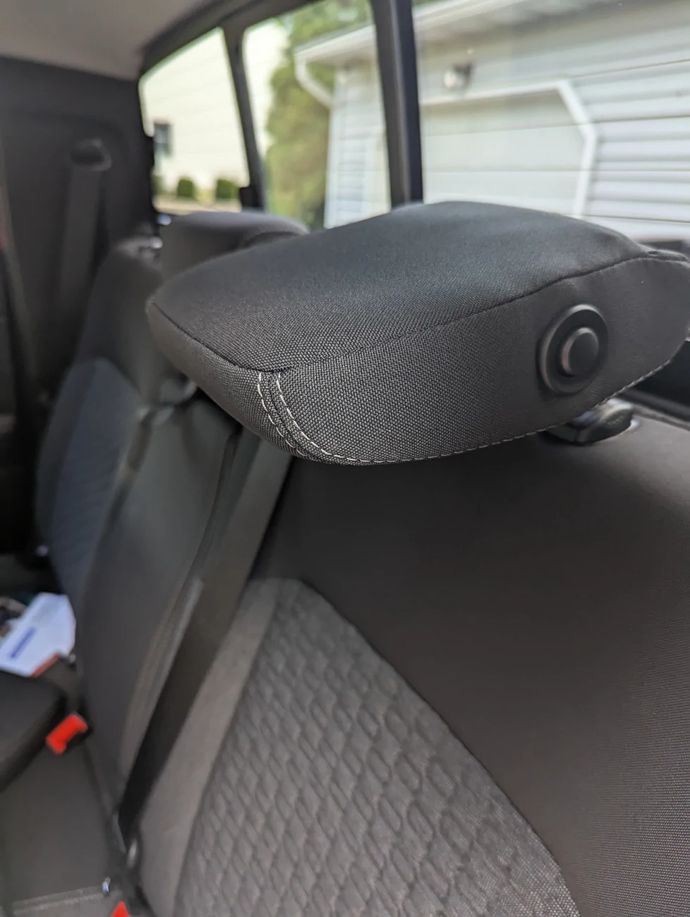 Ford Ranger Folding Headrests installed PXL_20250904_190645427
