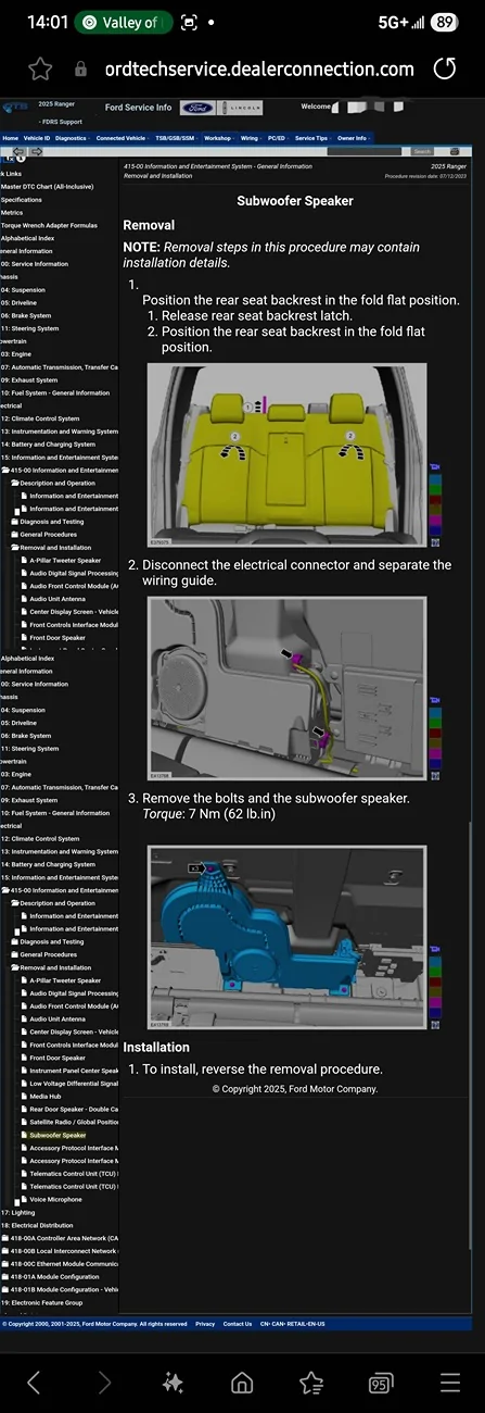Ford Ranger Any Service Manuals for 2025 Ranger XLT? Screenshot_20250515_140104_Samsung Internet(1)