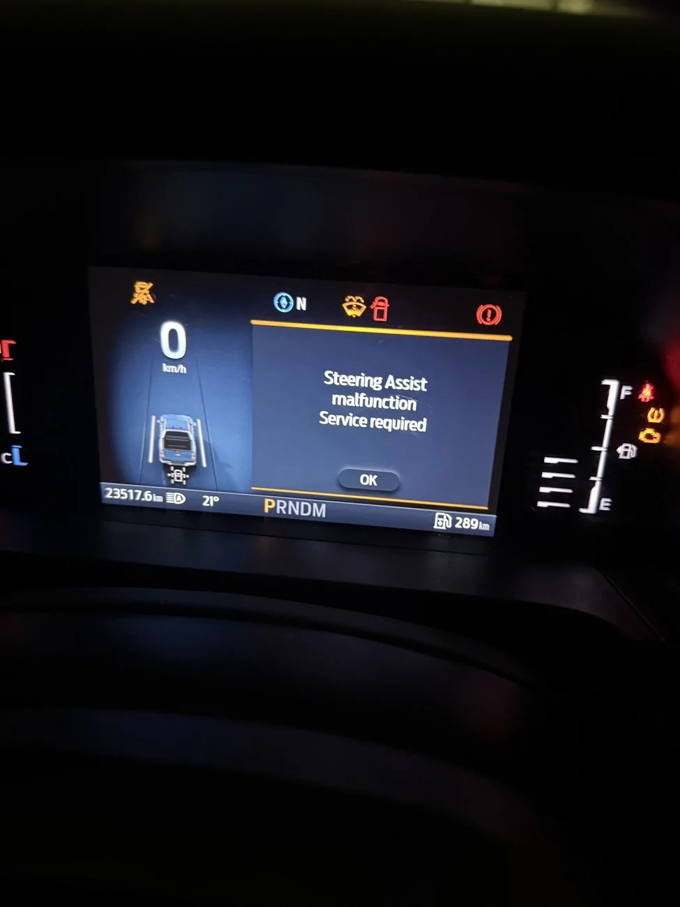 Ford Ranger STEERING BECOME STIFF AFTER CONFIGURATION WITH FORSCAN thumbnail_IMG_9387