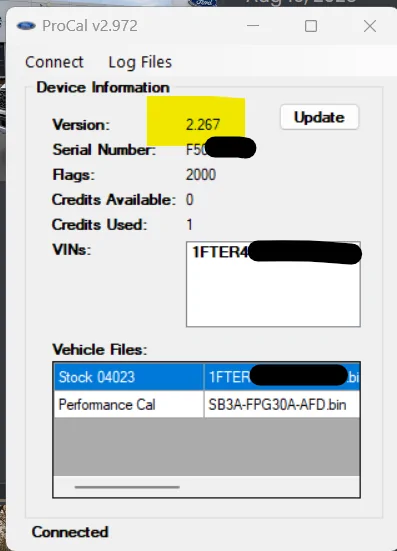 Ford Ranger ProCal Tune - do we need to check for updates? 1757372838793-c9