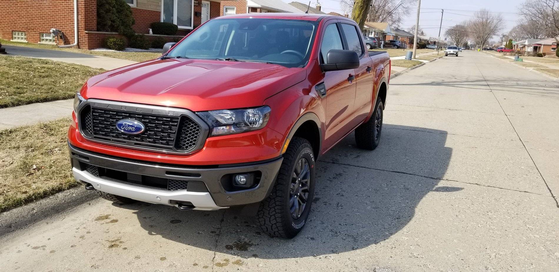 Ford Ranger WxNerd2015's Hot Pepper Red FX4 20190328_153626