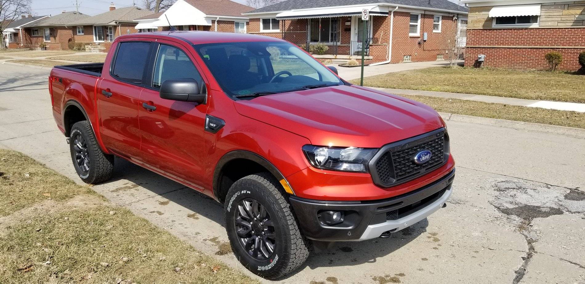 Ford Ranger WxNerd2015's Hot Pepper Red FX4 20190328_153650