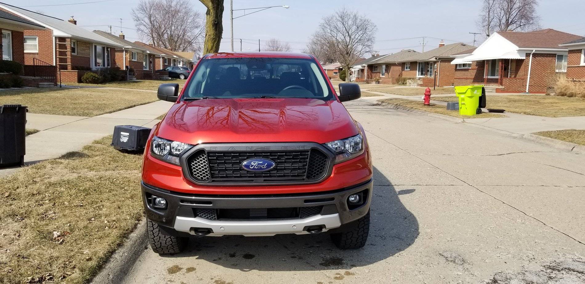 Ford Ranger WxNerd2015's Hot Pepper Red FX4 20190328_153700