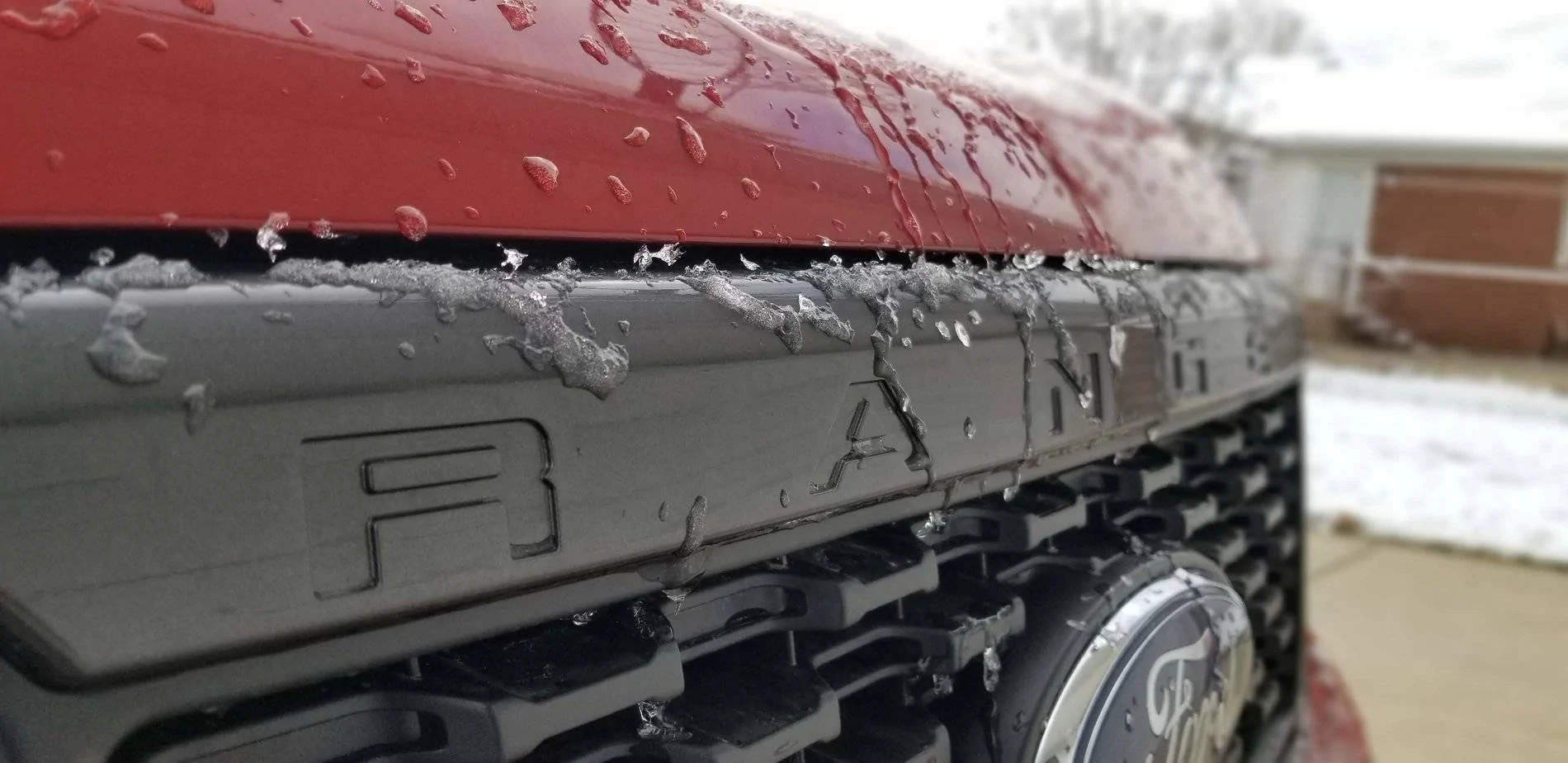 Ford Ranger WxNerd2015's Hot Pepper Red FX4 20190331_090839