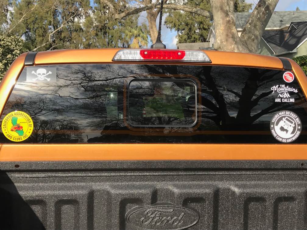 Ford Ranger Lets see those Cab window decals!! 2019-04-01