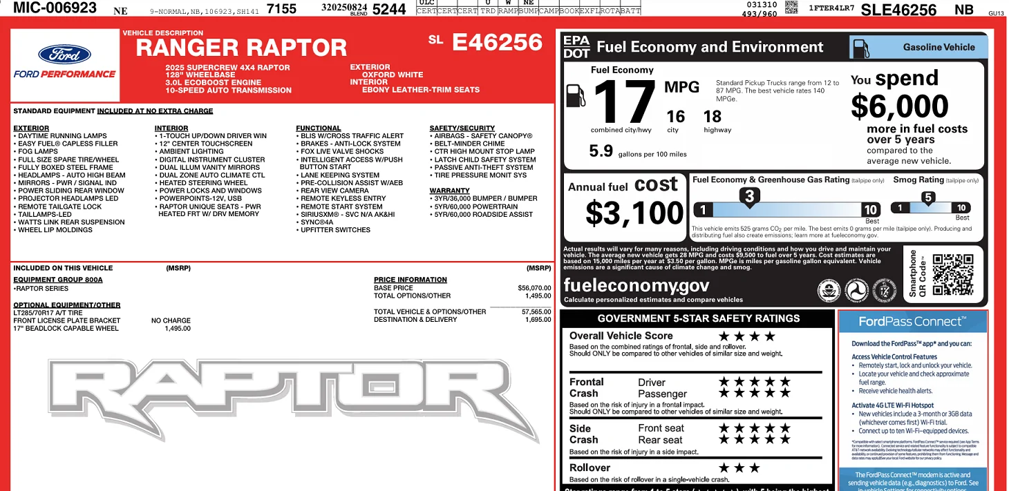 Ford Ranger This recall stop sale BS is a PIA if your shopping for one of these RRs. 1757619310720-3