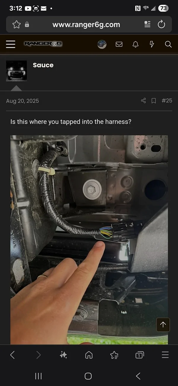 Ford Ranger DIY Installing a Tailgate Light Bar Screenshot_20250911_151255_Samsung Internet