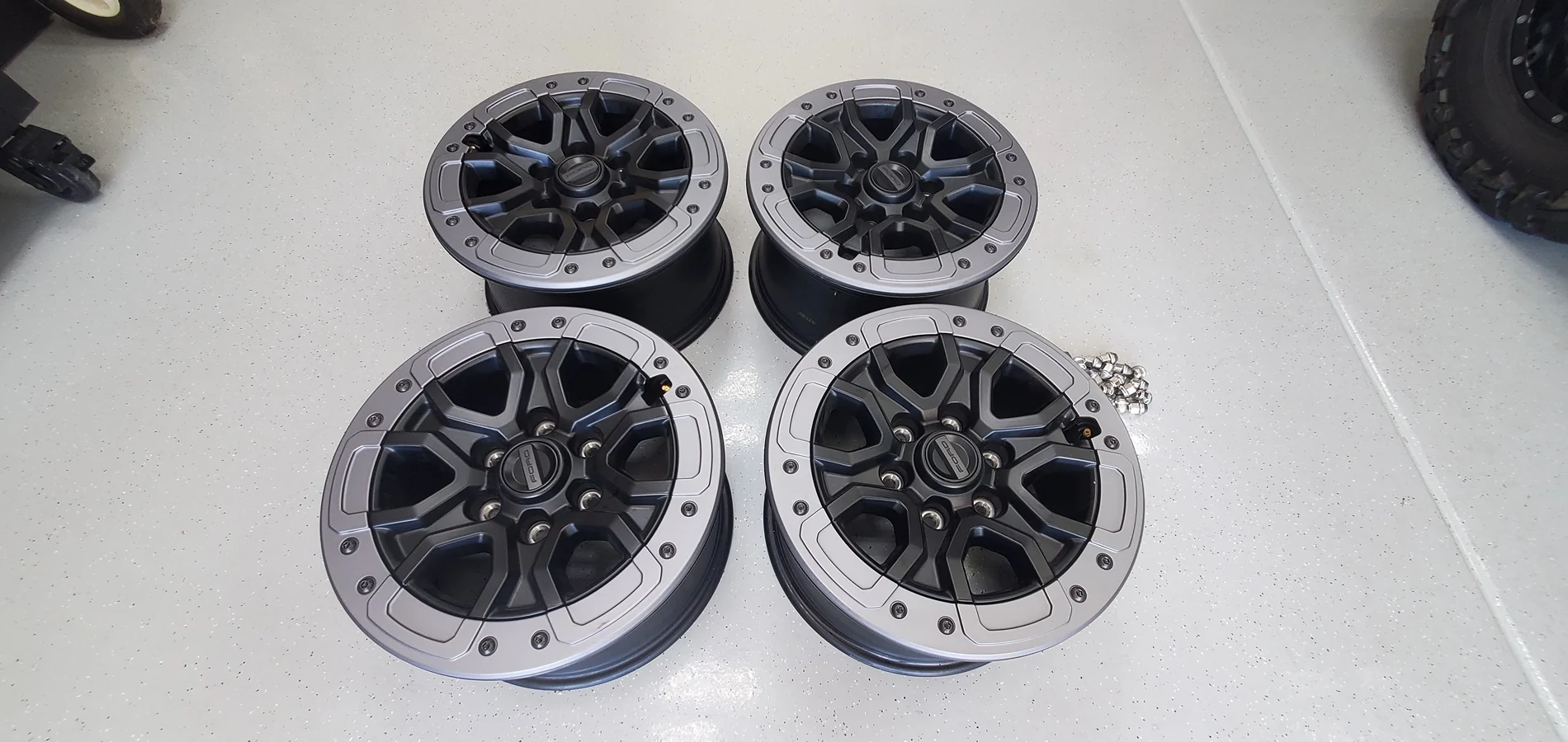 Ford Ranger Set of (4) Factory OEM 2025 Ranger Raptor Bead lock Capable Wheels 20250905_130801