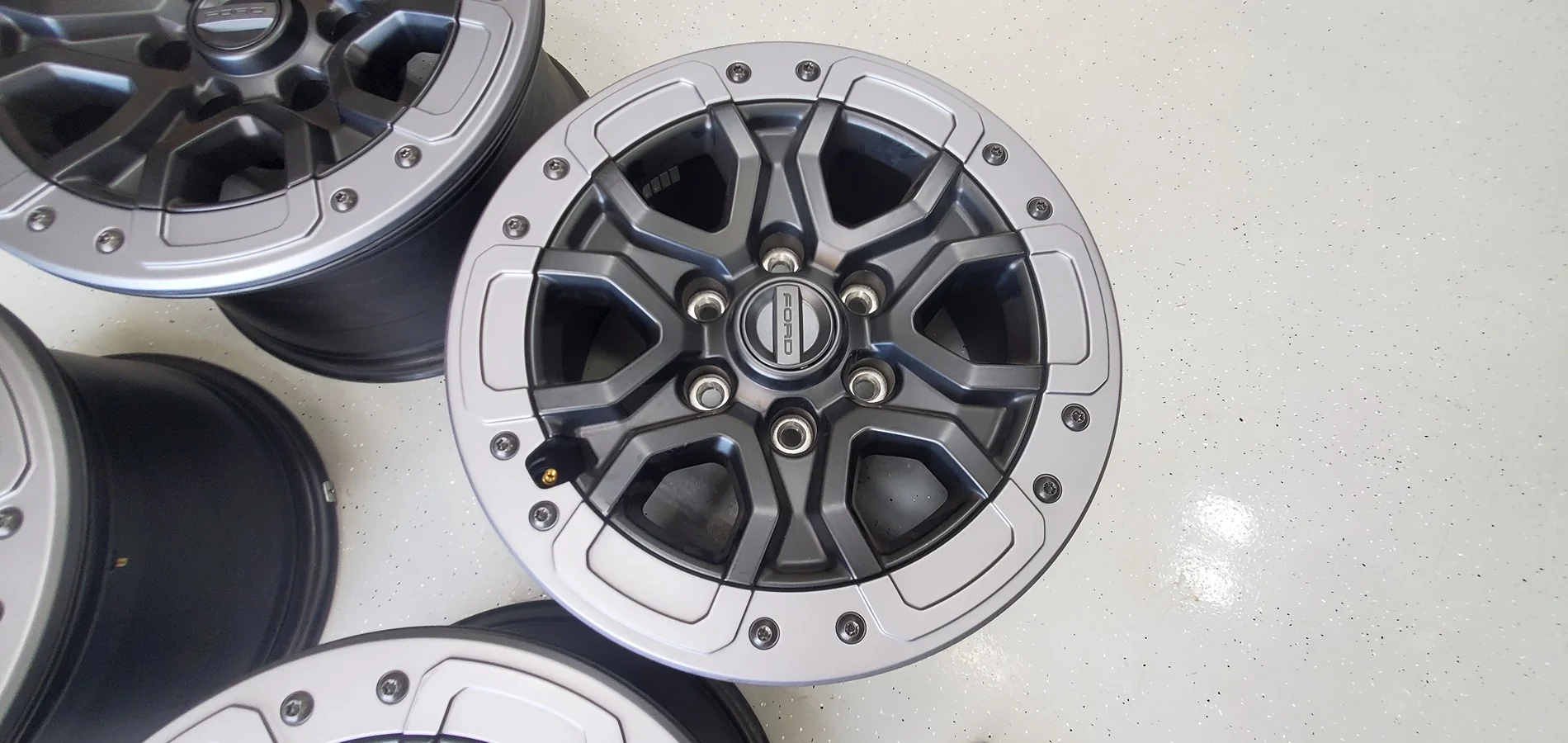 Ford Ranger Set of (4) Factory OEM 2025 Ranger Raptor Bead lock Capable Wheels 20250905_130820