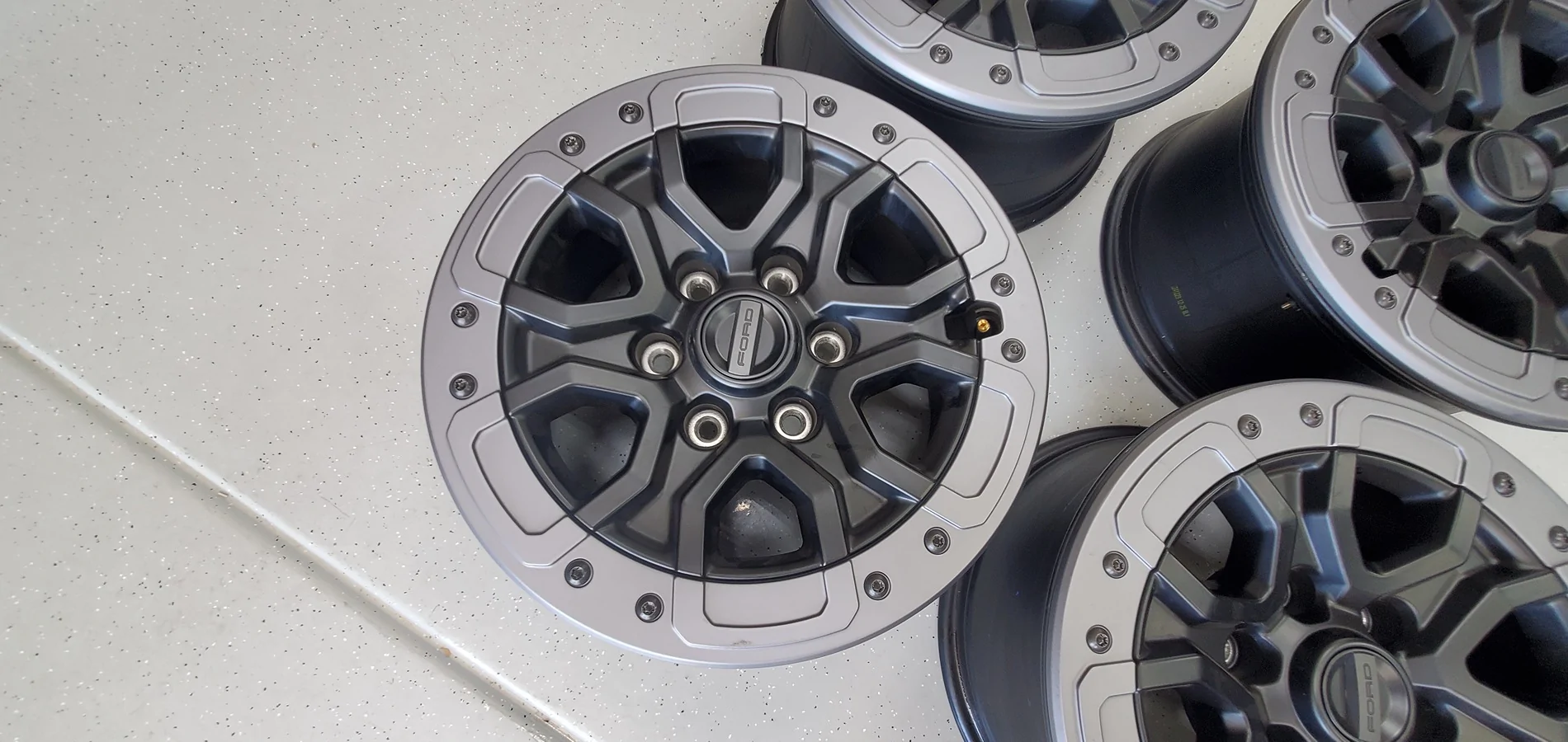 Ford Ranger Set of (4) Factory OEM 2025 Ranger Raptor Bead lock Capable Wheels 20250905_130811