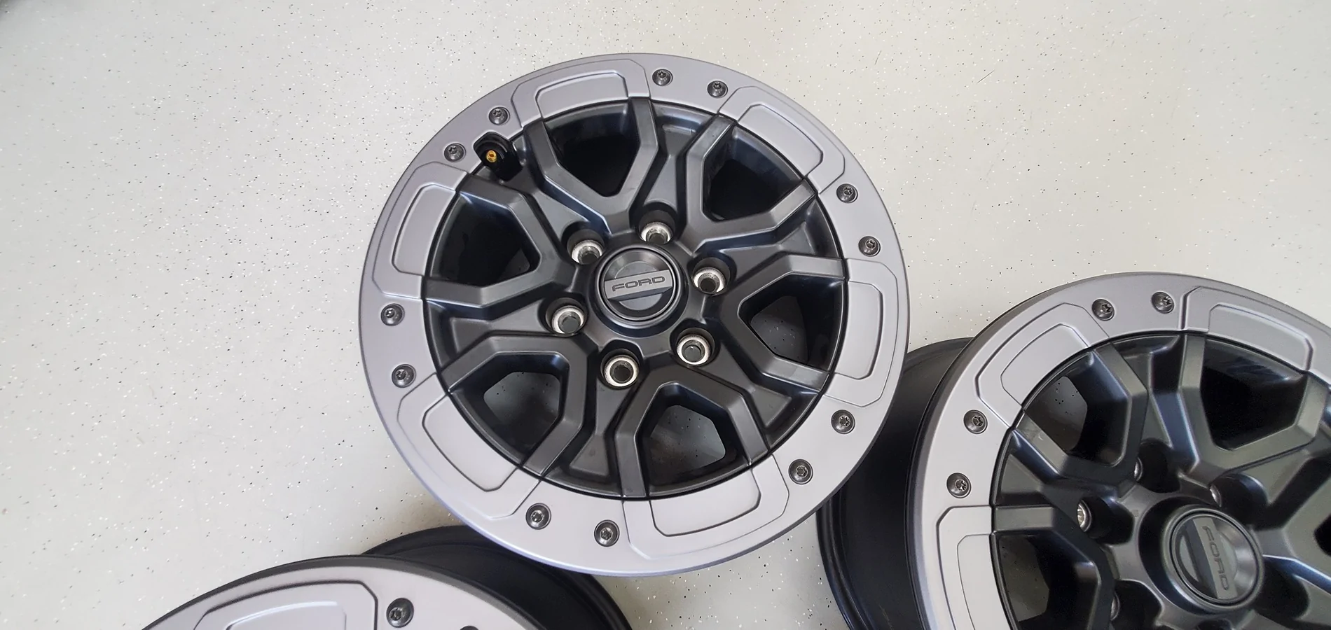 Ford Ranger Set of (4) Factory OEM 2025 Ranger Raptor Bead lock Capable Wheels 20250905_130815