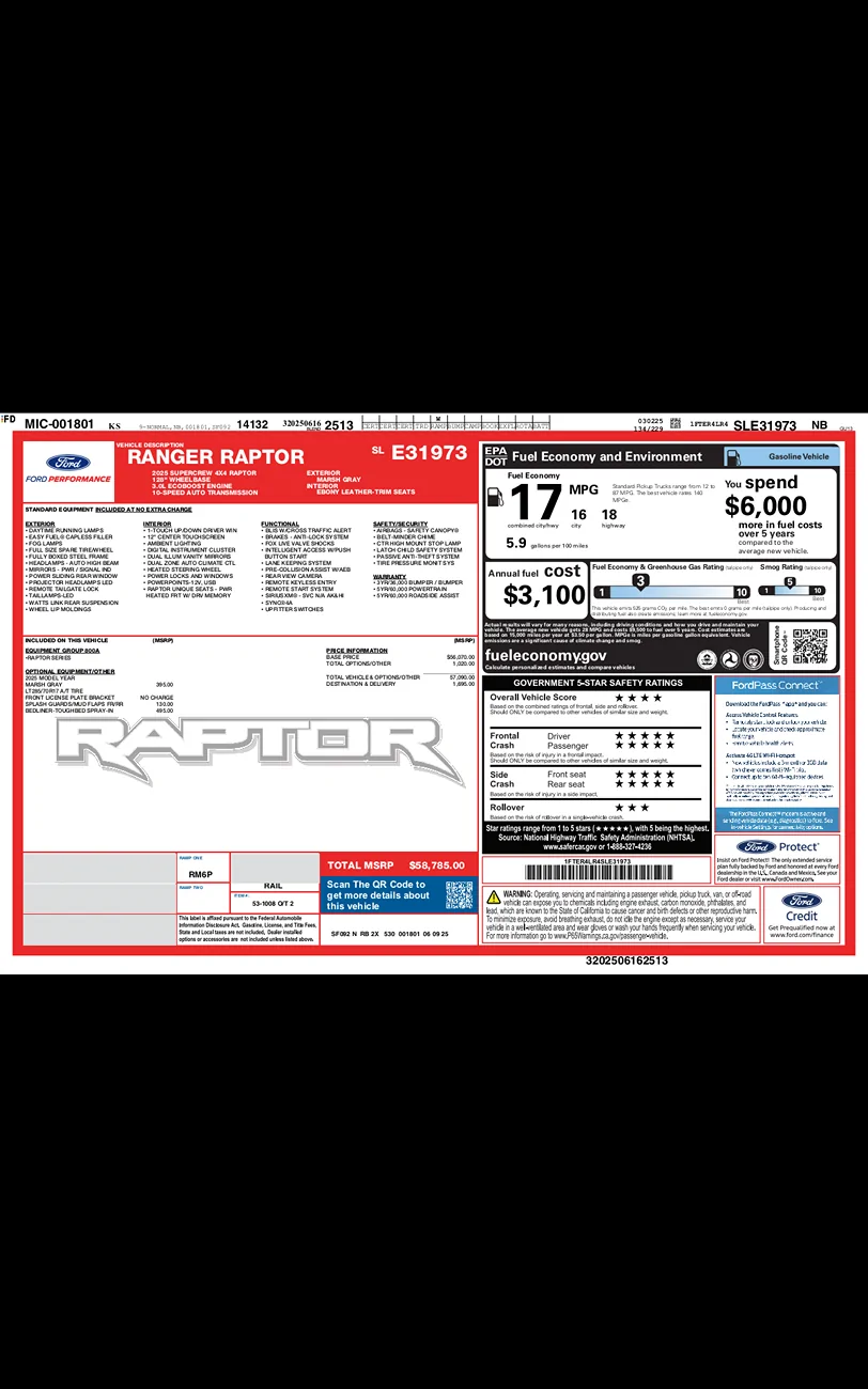 Ford Ranger Fence Sitting on Ranger Raptor or Ranger Lariat Screenshot_20250910-212951