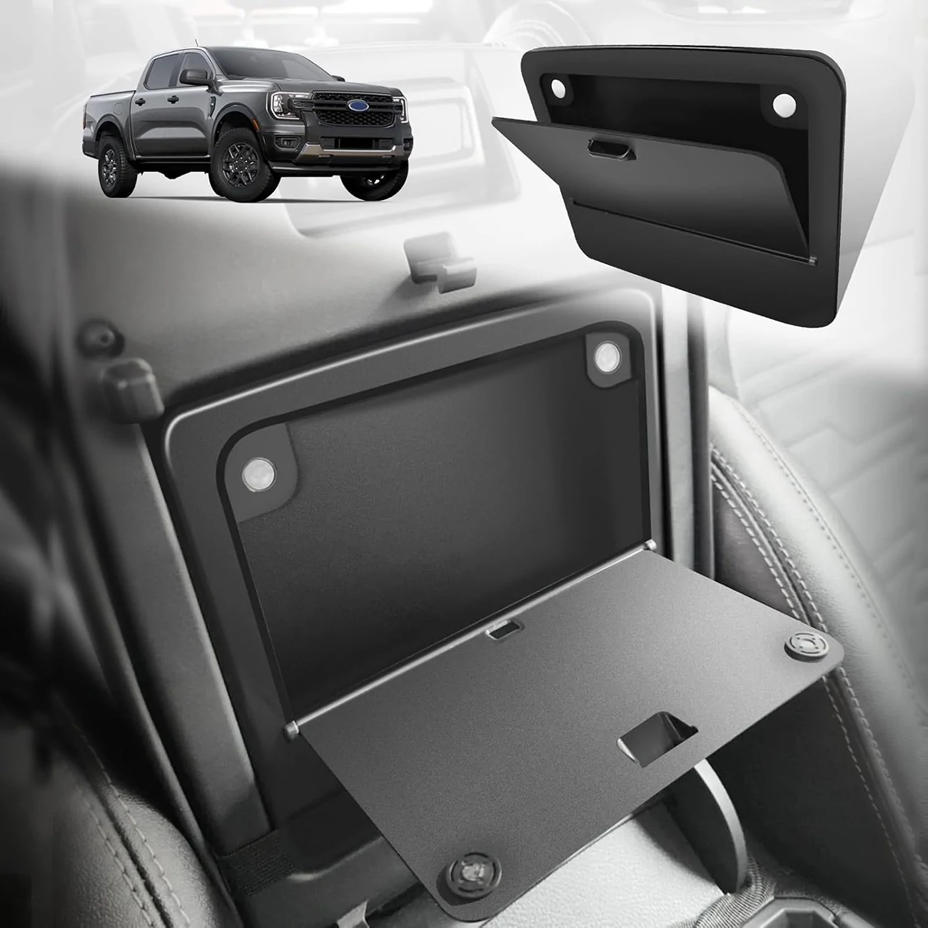Ford Ranger 🚙✨ New Arrival | Muslogy Cup Holder Insert for 2024+ Ford Ranger ✨🚙 71KAWNma6IL._AC_SL1500_