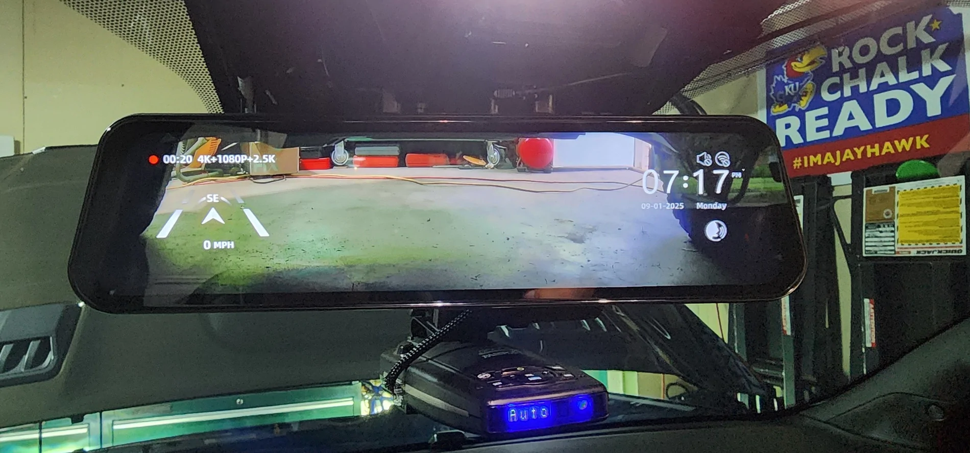 Ford Ranger Wolfbox G900 TriPro Mirror Dash Cam - Install and Review 20250901_191757_resized