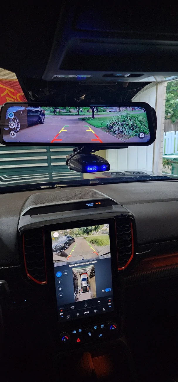 Ford Ranger Wolfbox G900 TriPro Mirror Dash Cam - Install and Review 20250901_185429_resized