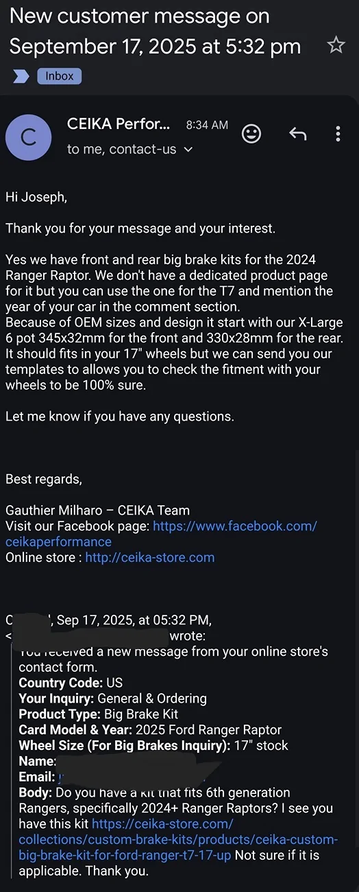 Ford Ranger Ceika BBK 1000013647