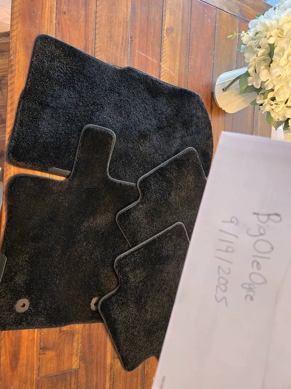 Ford Ranger Black Carpet Mats-$150 shipped 20250919_173616
